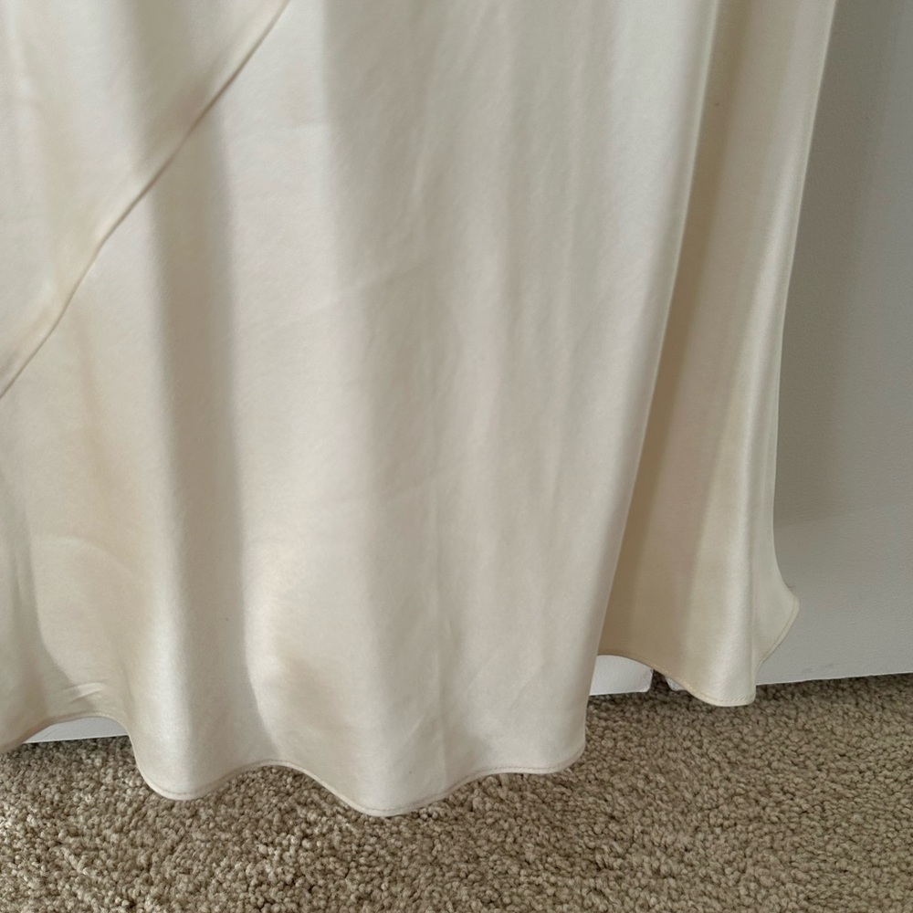 Reformation Cream Silk Maxi Dress - Picture 10 of 13